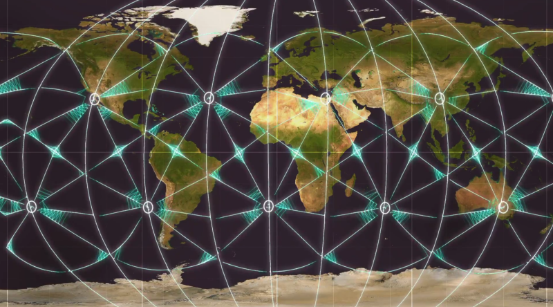 4 Ley Lines Global Map